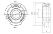 ECLM-08-04-HD technical drawing