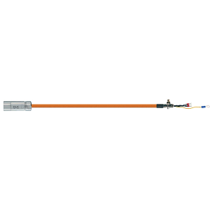 readycable® motor cable suitable for Control Techniques PS B A A A XXX, base cable PVC 15 x d