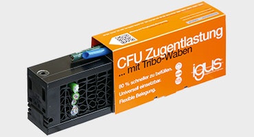 Honeycomb strain relief CFU sample