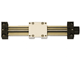 Compact lead screw unit with high helix thread