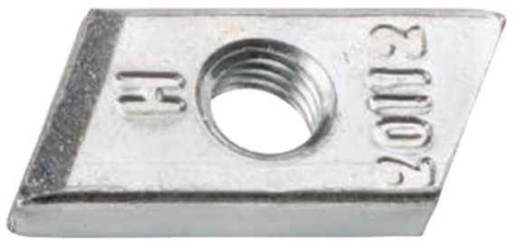 Slot nuts for mounting