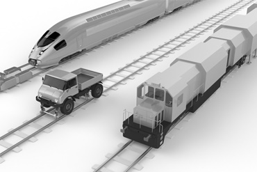 Special rail vehicle applications