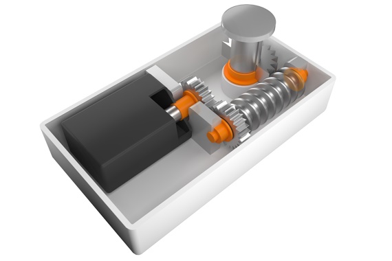Actuator with iglidur plain bearings