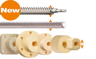 dryspin lead screw technology with new pitches