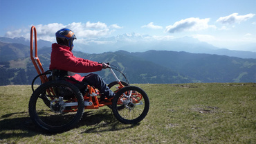 Off-road wheelchair by Mont Blanc Mobility