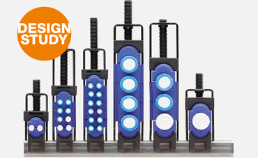 CFX stacker saddle for pneumatic hoses