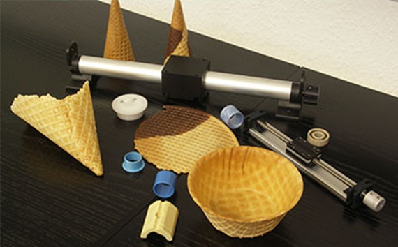 Waffle baking machines