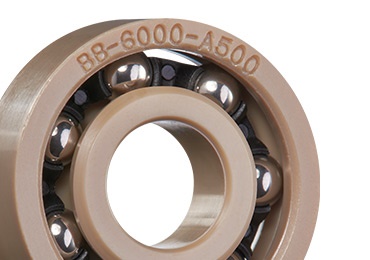 Heat-resistant xiros® A500 deep groove ball bearing