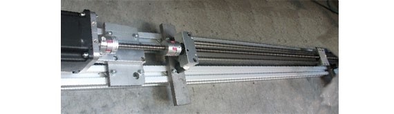 Test setup: horizontal installation position