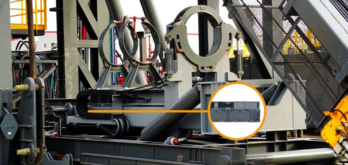 BOP crane with igus products