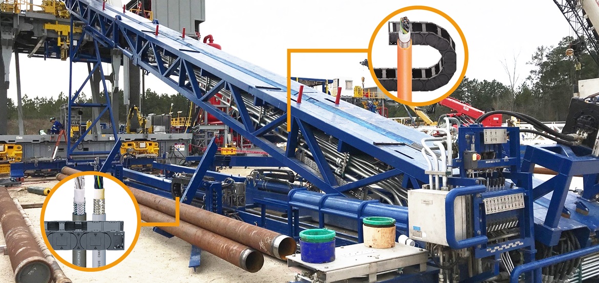 Catwalk with igus products